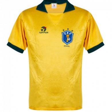 1988-Brazil-Home-Yellow-Retro-Soccer-Jersey