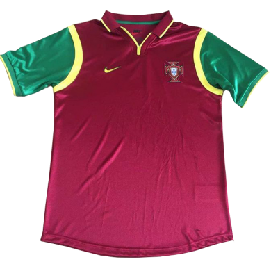 1998-World-Cup-Portugal-Home-Retro-Soccer-Jersey