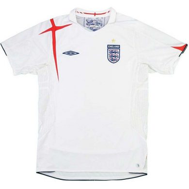 2006-England-Home-White-Retro-Soccer-Jersey