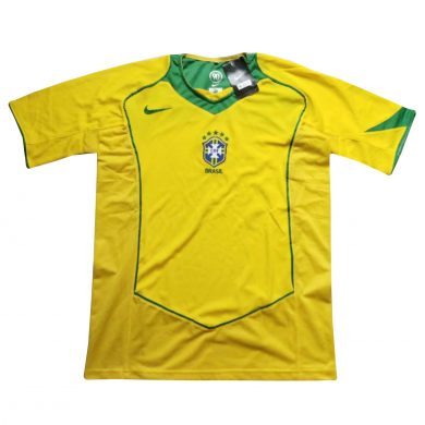 Brazil-2004-Home-Yellow-Retro-Soccer-Jersey