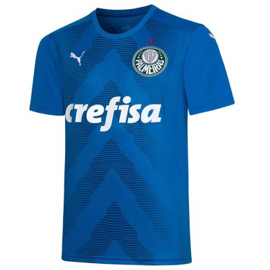 2022-23-Palmeiras-Goalkeeper-Blue-Soccer-Jersey