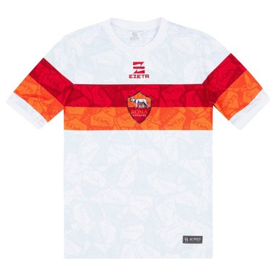 2022-23-Roma-Goalkeeper-White-Soccer-Jersey