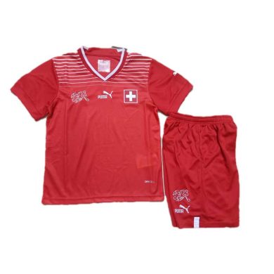 Kids-2022-Switzerland-Home-Soccer-Kit