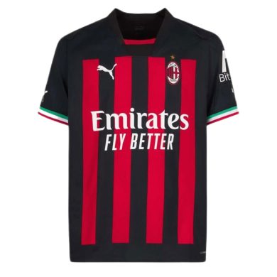 2022-2023-AC-Milan-Home-Soccer-Jersey