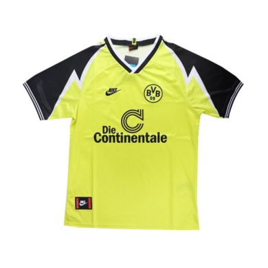 Retro-1995-1996-Dortmund-Home-Soccer-Jersey