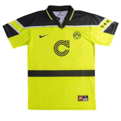 Retro-1996-1997-Dortmund-Home-Soccer-Jersey