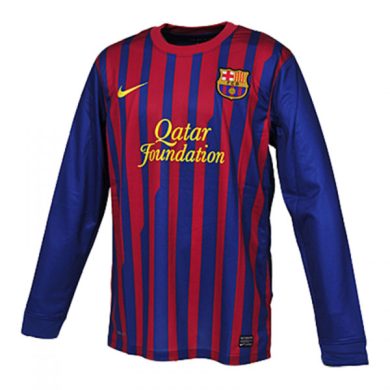 Retro-2011-2012-Barcelona-Home-Long-Sleeve-Soccer-Jersey