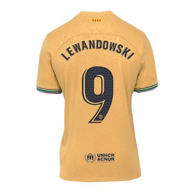 2022-2023-Barcelona-LEWANDOWSKI-9-Away-Soccer-Jersey