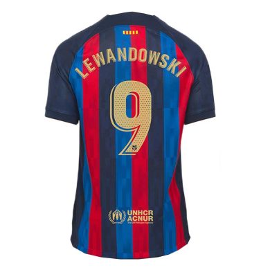 2022-2023-Barcelona-LEWANDOWSKI-9-Home-Soccer-Jersey