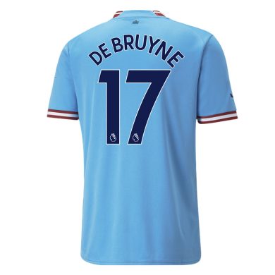 2022-2023-Manchester-City-DE-BRUYNE-17-Home-Soccer-Jersey