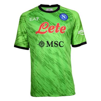 2022-2023-Napoli-Goalkeeper-Green-Soccer-Jersey