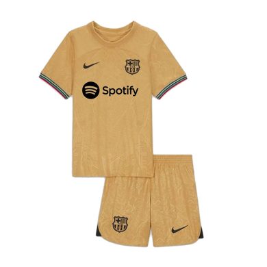 Kids-2022-23-Barcelona-Away-Soccer-Kit