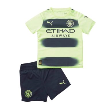 Kids-2022-2023-Manchester-City-Third-Soccer-Kit