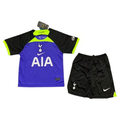 Kids-2022-2023-Tottenham-Hotspur-Away-Soccer-Kit