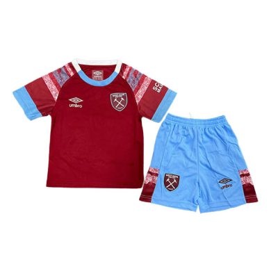 Kids-2022-23-West-Ham-United-Home-Soccer-Kit