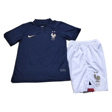 Kids-2022-France-Home-Soccer-Kit