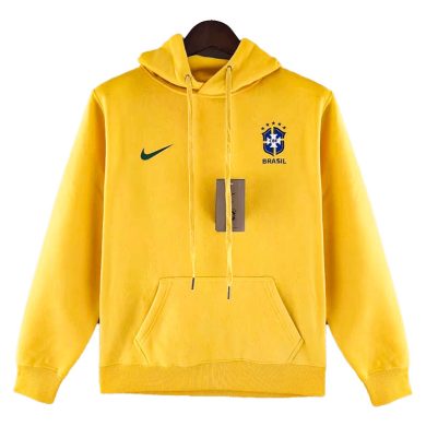 2022-2023-Brazil-Sweater-Hoodie-Yellow