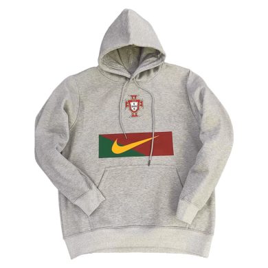 2022-2023-Portugal-Sweater-Hoodie-Gray