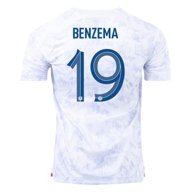 2022-France-BENZAMA-19-Away-Soccer-Jersey