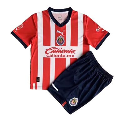 Kids-2022-2023-Chivas-Home-Soccer-Kit