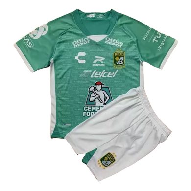 Kids-2022-2023-Club-Leon-Home-Soccer-Kit