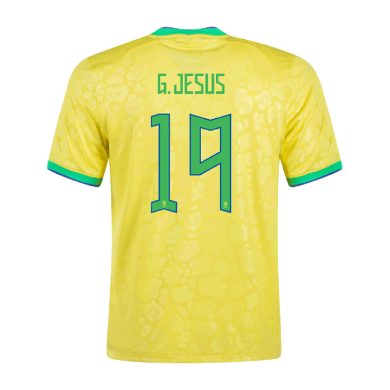 2022-Brazil-G-JESUS-19-Home-Soccer-Jersey