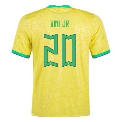 2022-Brazil-VINI-JR-20-Home-Soccer-Jersey