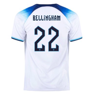 2022-England-BELLINGHAM-22-Home-Soccer-Jersey