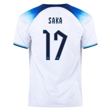 2022-England-SAKA-17-Home-Soccer-Jersey