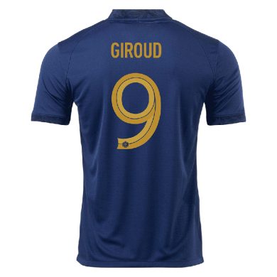 2022-France-GIROUD-9-Home-Soccer-Jersey