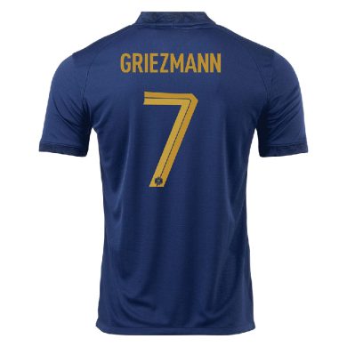 2022-France-GRIEZMANN-7-Home-Soccer-Jersey