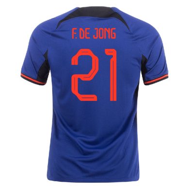 2022-Netherlands-F-DE-JONG-21-Away-Soccer-Jersey