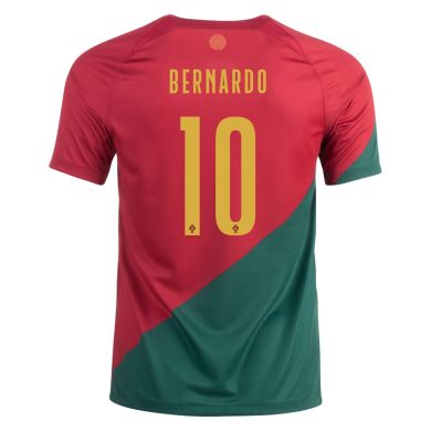 2022-Portugal-BERNARDO-10-Home-Soccer-Jersey