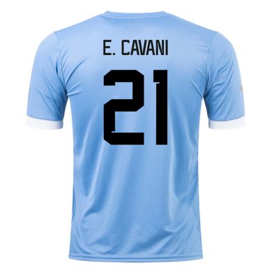 2022-Uruguay-E-CAVANI-21-Home-Soccer-Jersey