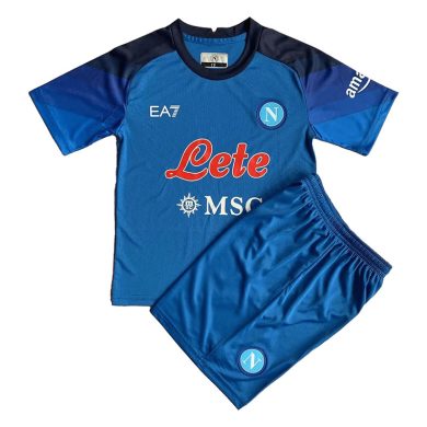 Kids-2022-2023-Napoli-Home-Soccer-Kit