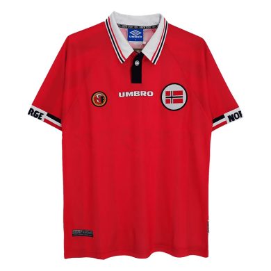 Retro-1998-1999-Norway-Home-Soccer-Jersey