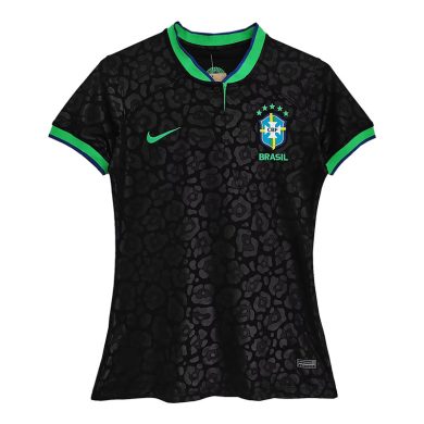 Women-2022-Brazil-Black-Soccer-Jersey