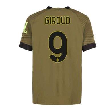 2022-2023-AC-Milan-GIROUD-9-Third-Soccer-Jersey