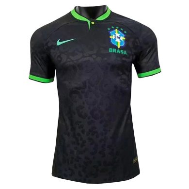 2022-Brazil-Black-Soccer-Jersey