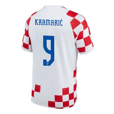 2022-Croatia-KRAMARIC-9-Home-Soccer-Jersey