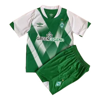 Kids-2022-2023-Werder-Bremen-Home-Soccer-Kit