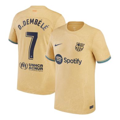 2022-2023-Barcelona-O-DEMBELE-7-Away-Soccer-Jersey