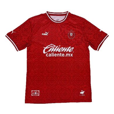 2022-2023-Chivas-200-Years-Anniversary-Red-Soccer-Jersey