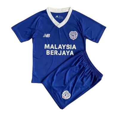 Kids-2022-2023-Cardiff-City-Home-Soccer-Kit