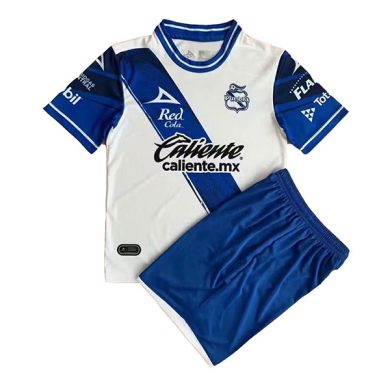 Kids-2022-2023-Puebla-FC-Home-Soccer-Kit