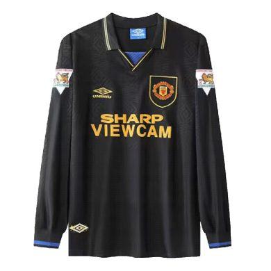 Retro-1993-1995-Manchester-United-Away-Long-Sleeve-Soccer-Jersey