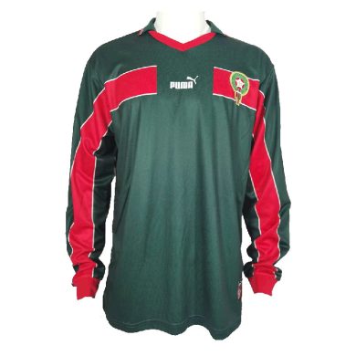 Retro-1998-Morocco-Home-Long-Sleeve-Soccer-Jersey