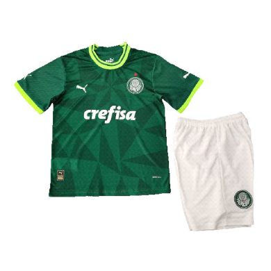 Kids-2023-2024-Palmeiras-Home-Soccer-Kit