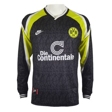 Retro-1995-1996-Dortmund-Away-Long-Sleeve-Soccer-Jersey