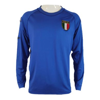 Retro-2000-Italy-Home-Long-Sleeve-Soccer-Jersey